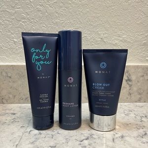 NEW Monat Hair Style - Blow Out Cream / Reshape Root Lifter / Flexible Hold Gel